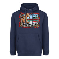 Navy all i want for christmas is a horse  with farm Heavyweight Hoodie - RanaPortraitStore