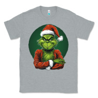 Heather Grey Grinch Classic Tee - Unal Design