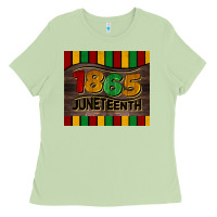 Matcha 1865 juneteenth tumbler Ladies Tee - BarkalooDesign