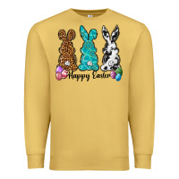 Antique Gold Western happy easter peeps Premium Sweatshirt - Neo Western