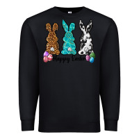 Black Western happy easter peeps Premium Sweatshirt - Neo Western
