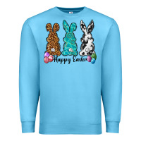 Ocean Blue Western happy easter peeps Premium Sweatshirt - Neo Western