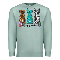 Seafoam Western happy easter peeps Premium Sweatshirt - Neo Western