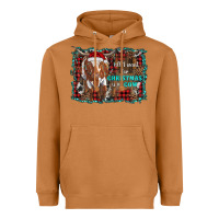 Meerkat all i want for christmas is a cow longhorn Heavyweight Hoodie - RanaPortraitStore