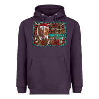 Plum all i want for christmas is a cow longhorn Heavyweight Hoodie - RanaPortraitStore