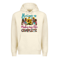 Sandshell being a mom makes my life complete Premium Hoodie - Artiststas