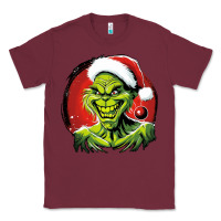 Burgundy Grinch Classic Tee - Unal Design