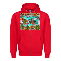 Red texas Zipper Hoodie - RanaPortraitStore