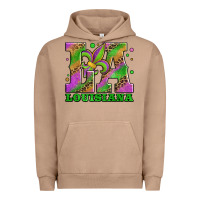 Pigment Burro mardi gras louisiana fleur de lis Urban Hoodie - Jasminsmagicworld