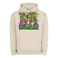 Pigment French Oak mardi gras louisiana fleur de lis Urban Hoodie - Jasminsmagicworld