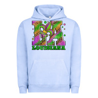 Pigment Grape Ice mardi gras louisiana fleur de lis Urban Hoodie - Jasminsmagicworld