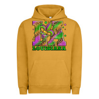 Mardi Gras Louisiana Fleur De Lis Urban Hoodie | Teevron