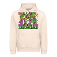 Sandshell mardi gras louisiana fleur de lis Urban Hoodie - Jasminsmagicworld