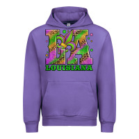 Tulip mardi gras louisiana fleur de lis Urban Hoodie - Jasminsmagicworld