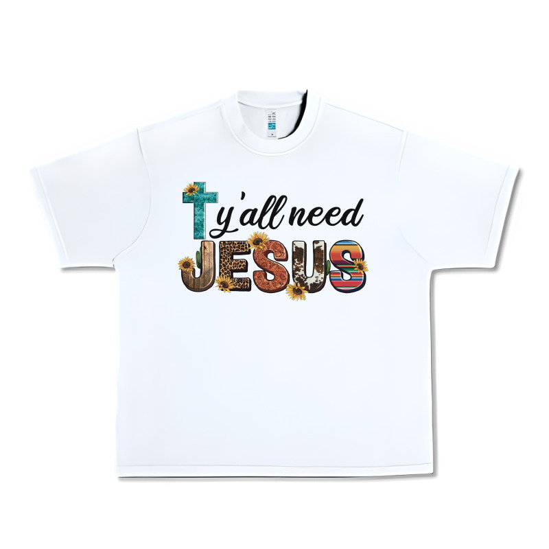 Y'all Need Jesus Urban Heavy Tee by Artiststas | Teevron