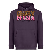 Plum groovy mama Heavyweight Hoodie - texasbilliewilder