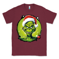 Burgundy Grinch Classic Tee - Unal Design