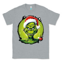 Heather Grey Grinch Classic Tee - Unal Design