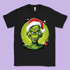 Grinch Classic Tee Designed By Unal Design