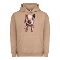 Pigment Burro pig Urban Hoodie - BarkalooDesign