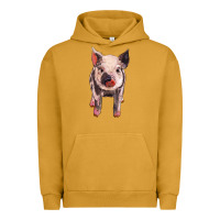 Pigment Peanut Butter pig Urban Hoodie - BarkalooDesign