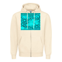 Sandshell turquoise gemstone Zipper Hoodie - RanaPortraitStore