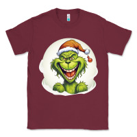 Burgundy Grinch Classic Tee - Unal Design