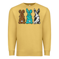 Antique Gold Western Happy Easter peeps Premium Sweatshirt - Neo Western