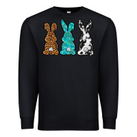 Black Western Happy Easter peeps Premium Sweatshirt - Neo Western