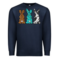 Navy Western Happy Easter peeps Premium Sweatshirt - Neo Western