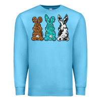 Ocean Blue Western Happy Easter peeps Premium Sweatshirt - Neo Western