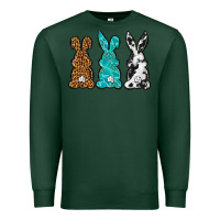 Sports Green Western Happy Easter peeps Premium Sweatshirt - Neo Western