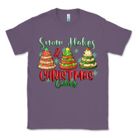 Lavender snow flakes and christmas cakes Classic Tee - FaDigitalArtStudio