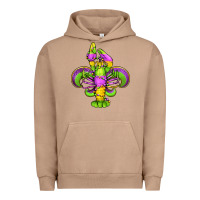 Pigment Burro mardi gras crawfish fleur de lis Urban Hoodie - Jasminsmagicworld