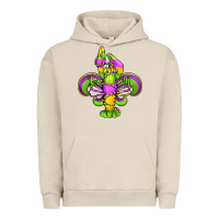 Pigment French Oak mardi gras crawfish fleur de lis Urban Hoodie - Jasminsmagicworld