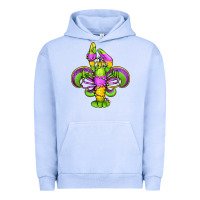 Pigment Grape Ice mardi gras crawfish fleur de lis Urban Hoodie - Jasminsmagicworld