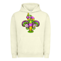 Pigment Pistachio mardi gras crawfish fleur de lis Urban Hoodie - Jasminsmagicworld
