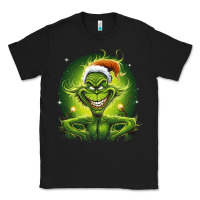 Black Grinch Classic Tee - Unal Design