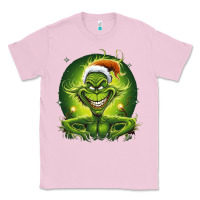 Bubblegum Pink Grinch Classic Tee - Unal Design