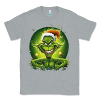 Heather Grey Grinch Classic Tee - Unal Design