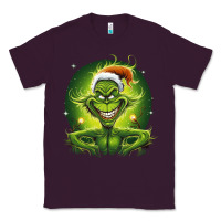 Plum Grinch Classic Tee - Unal Design