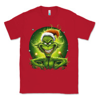 Red Grinch Classic Tee - Unal Design
