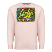 Pale Pink the lake is my happy place Premium Sweatshirt - HRA Design Shop