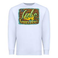 White the lake is my happy place Premium Sweatshirt - HRA Design Shop