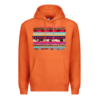 Carrot aztec western leopard cowhide background Premium Hoodie - AdoDesignShop