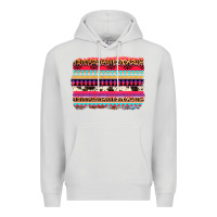 Dove Grey aztec western leopard cowhide background Premium Hoodie - AdoDesignShop