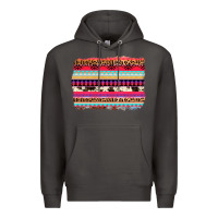 Smoke aztec western leopard cowhide background Premium Hoodie - AdoDesignShop