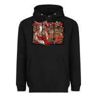 Black all i want for christmas is a cow cowhide Heavyweight Hoodie - RanaPortraitStore