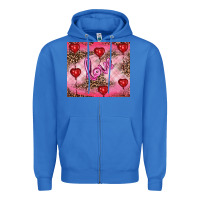 True Royal valentines day love Zipper Hoodie - RanaPortraitStore