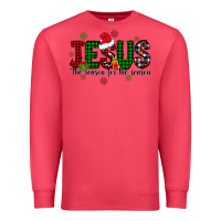 Cardinal jesus the season for the season Premium Sweatshirt - CowhideDigitalArt